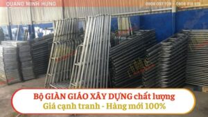 Bộ giàn giáo xây dựng chất lượng, giá cạnh tranh - Hàng mới 100%
