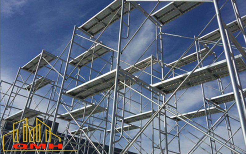 Cấu tạo hệ giàn giáo khung hoàn chỉnh