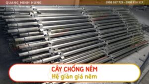 Cây chống nêm hệ giàn giáo nêm