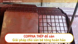 Coppha thép đổ sàn cho sàn bê tông hòn hảo