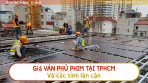 Giá ván phủ phim tại TPHCM và các tỉnh lân cận
