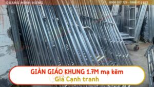 Giàn giáo khung 1.7m mạ kẽm