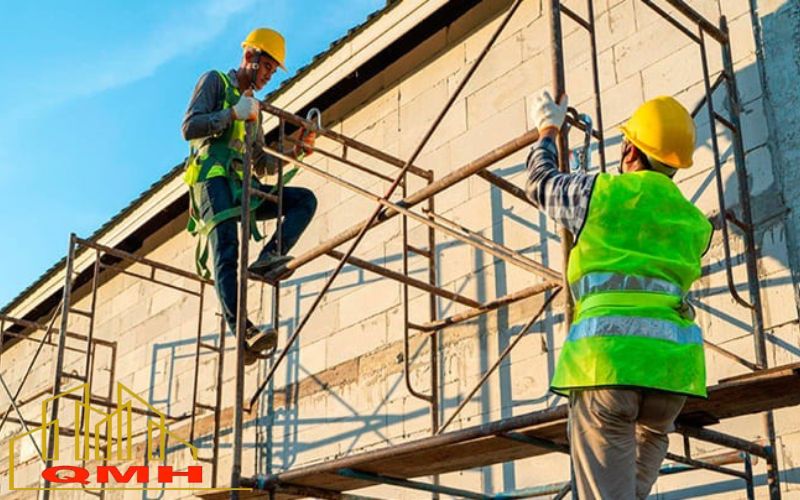 Giàn giáo khung phù hợp đa số công trình dân dụng