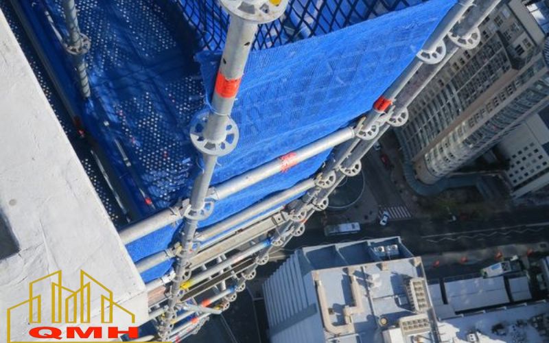 Giàn giáo ringlock an toàn cho công trình nhà cao tầng