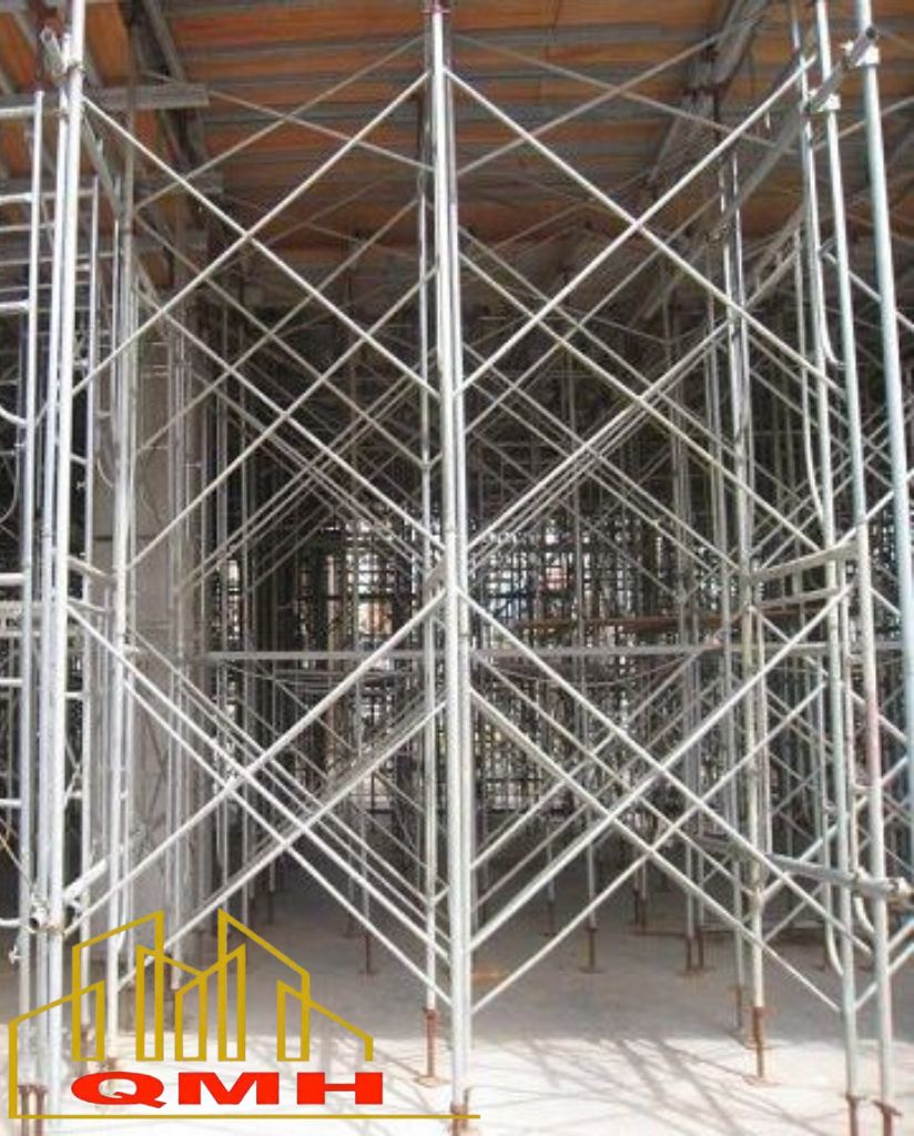 Giằng chéo đảm bảo vững chắc giàn giáo