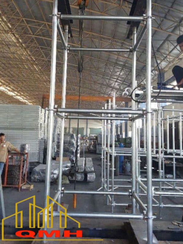 Hướng dẫn lắp đặt giàn giáo ringlock