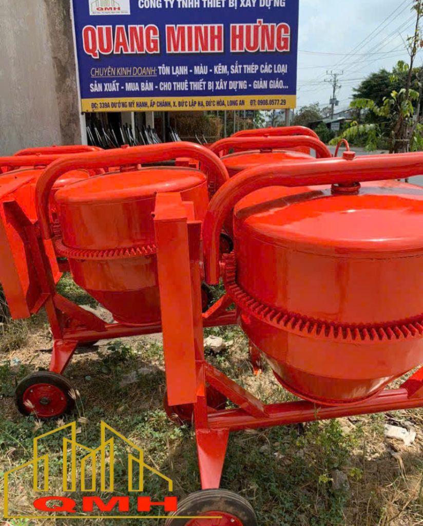 Lựa chọn máy trộn bê tông 250L chất lượng cao