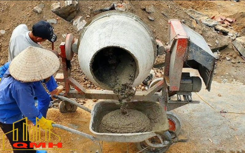 Máy trộn bê tông 380L