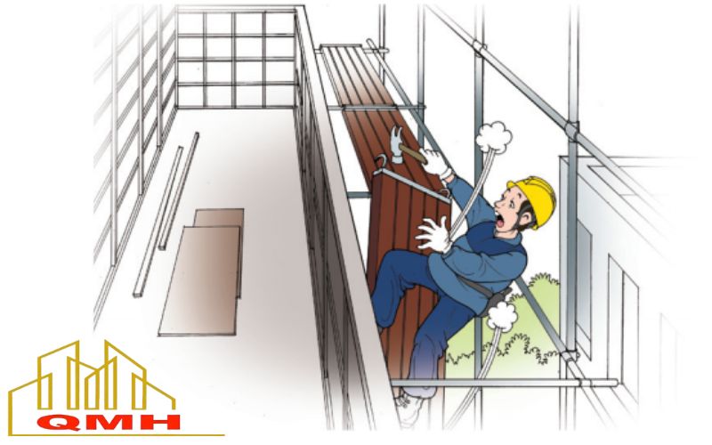 Sàn thao tác gỗ nếu k bảo quản tốt dễ bị mục, mốc