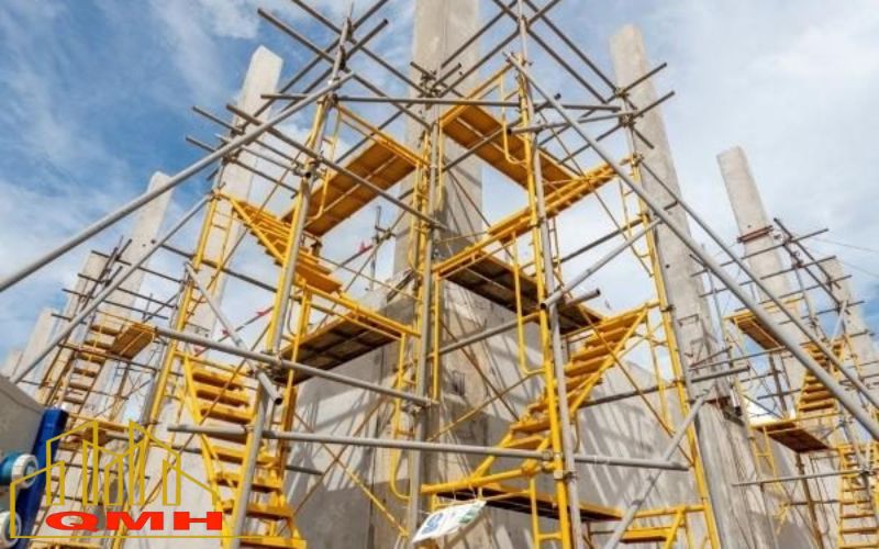Ứng dụng thang giàn giáo tại công trình