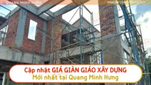 Cập nhật giá giàn giáo xây dựng mới nhất